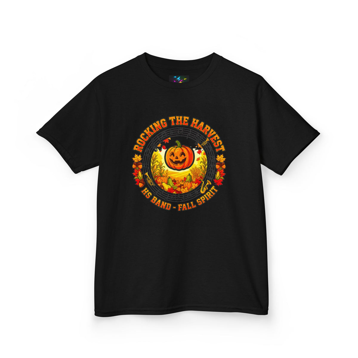 Kids Halloween Pumpkin Tee — "Planting the Pumpkin" Cute Fall Graphic Shirt