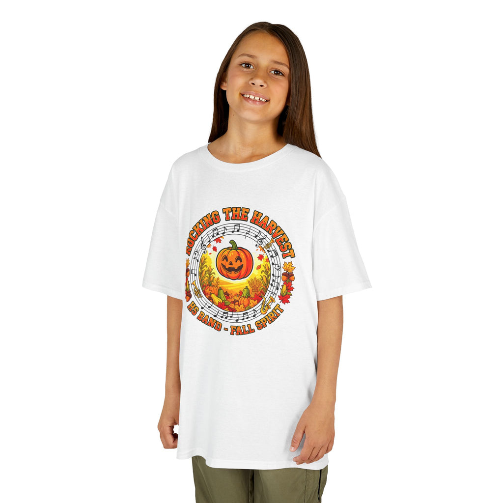 Kids Halloween Pumpkin Tee — "Planting the Pumpkin" Cute Fall Graphic Shirt