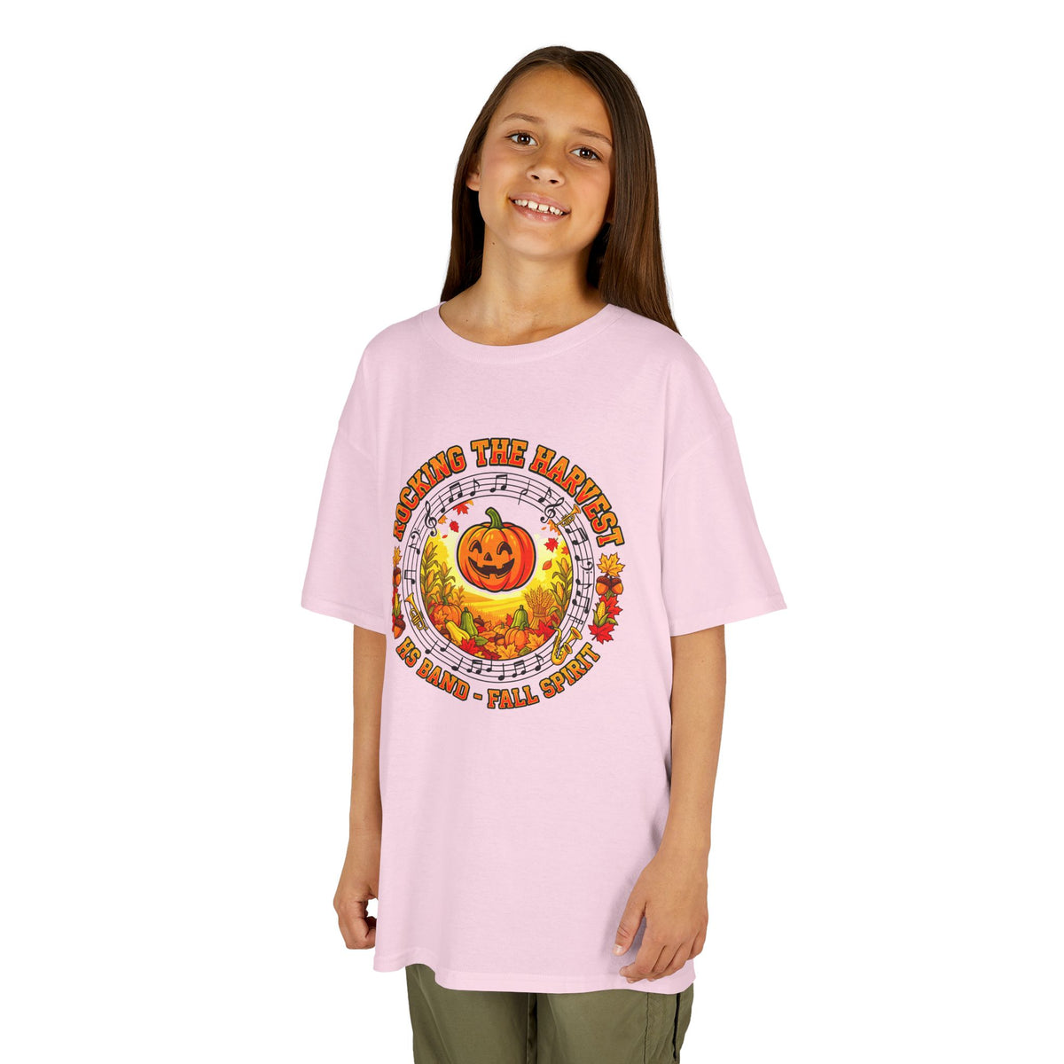 Kids Halloween Pumpkin Tee — "Planting the Pumpkin" Cute Fall Graphic Shirt
