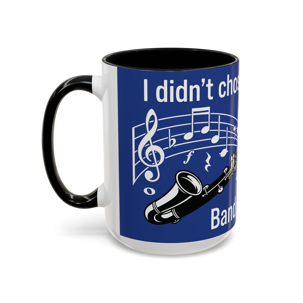 Mom Rockin' the Band Life Coffee Mug — Music Mom Gift (11/15oz)