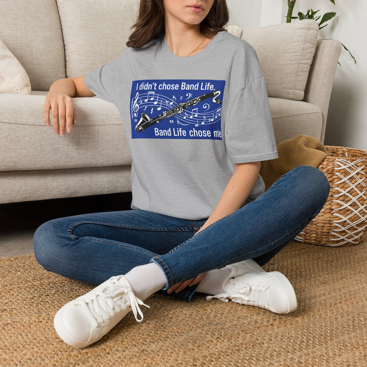 Band Life Clarinet T-Shirt — "I didn't chose Band Life. Band Life chose me."