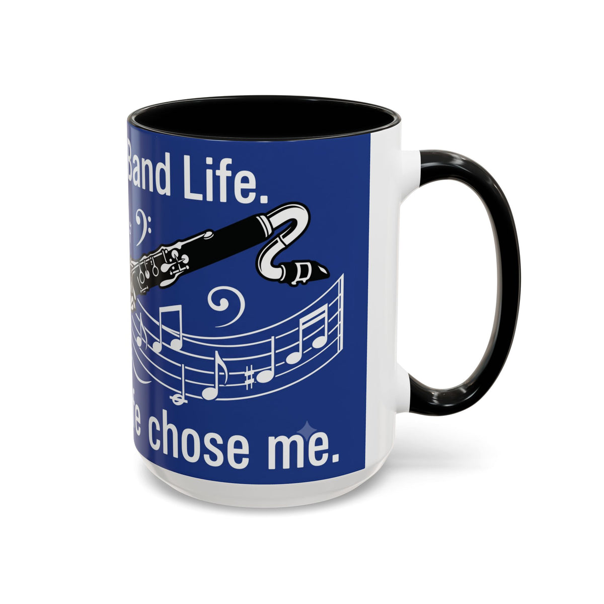 Mom Rockin' the Band Life Coffee Mug — Music Mom Gift (11/15oz)