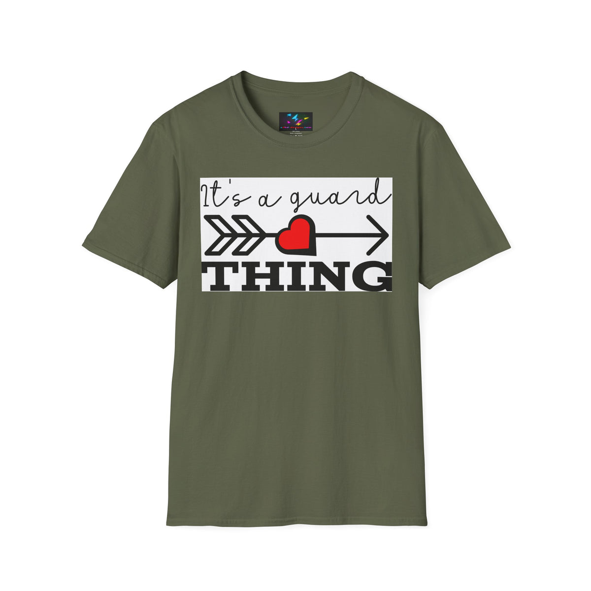 It's a Guard Thing T-Shirt — Heart Arrow Design for Security & Protector Moms