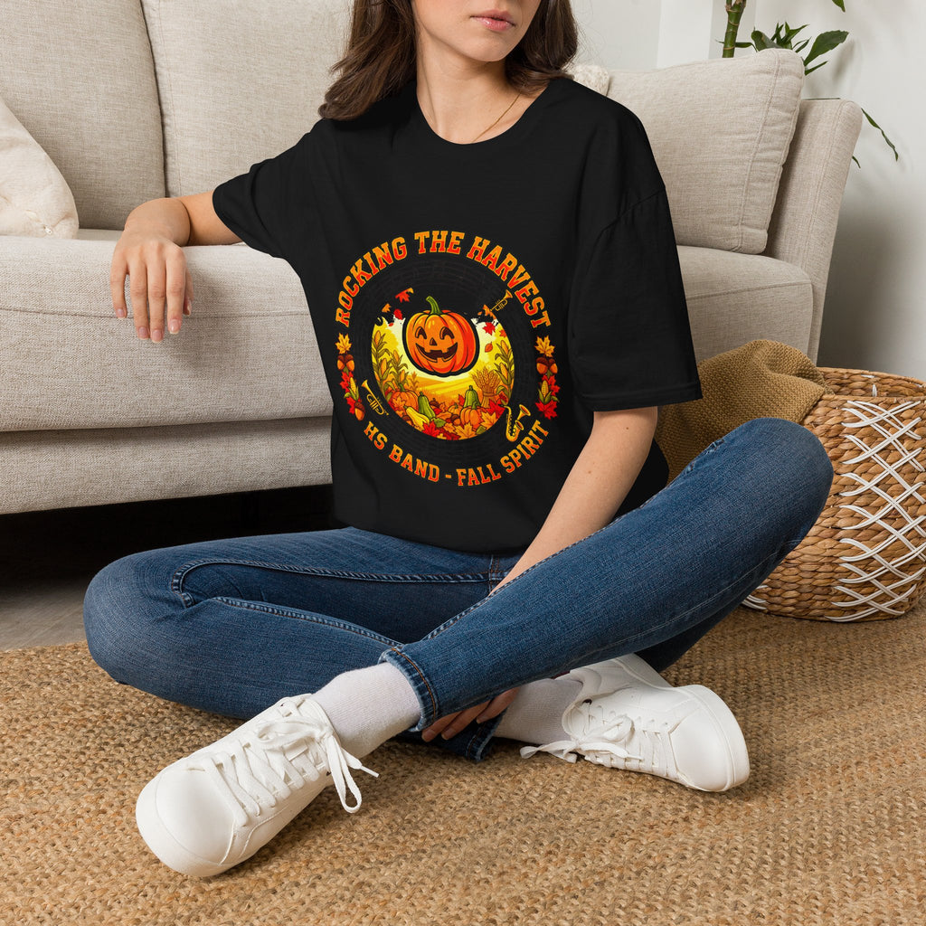 Rocking the Harvest T-Shirt — Pumpkin Fall Music Festival Tee