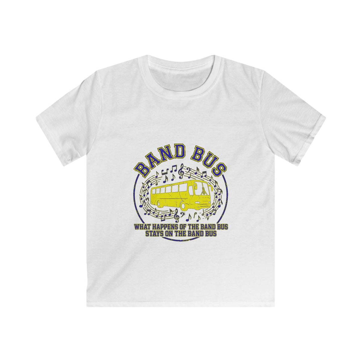 Band Bus Kids T‑Shirt — "Band Bus" Graphic Tee for Young Musicians