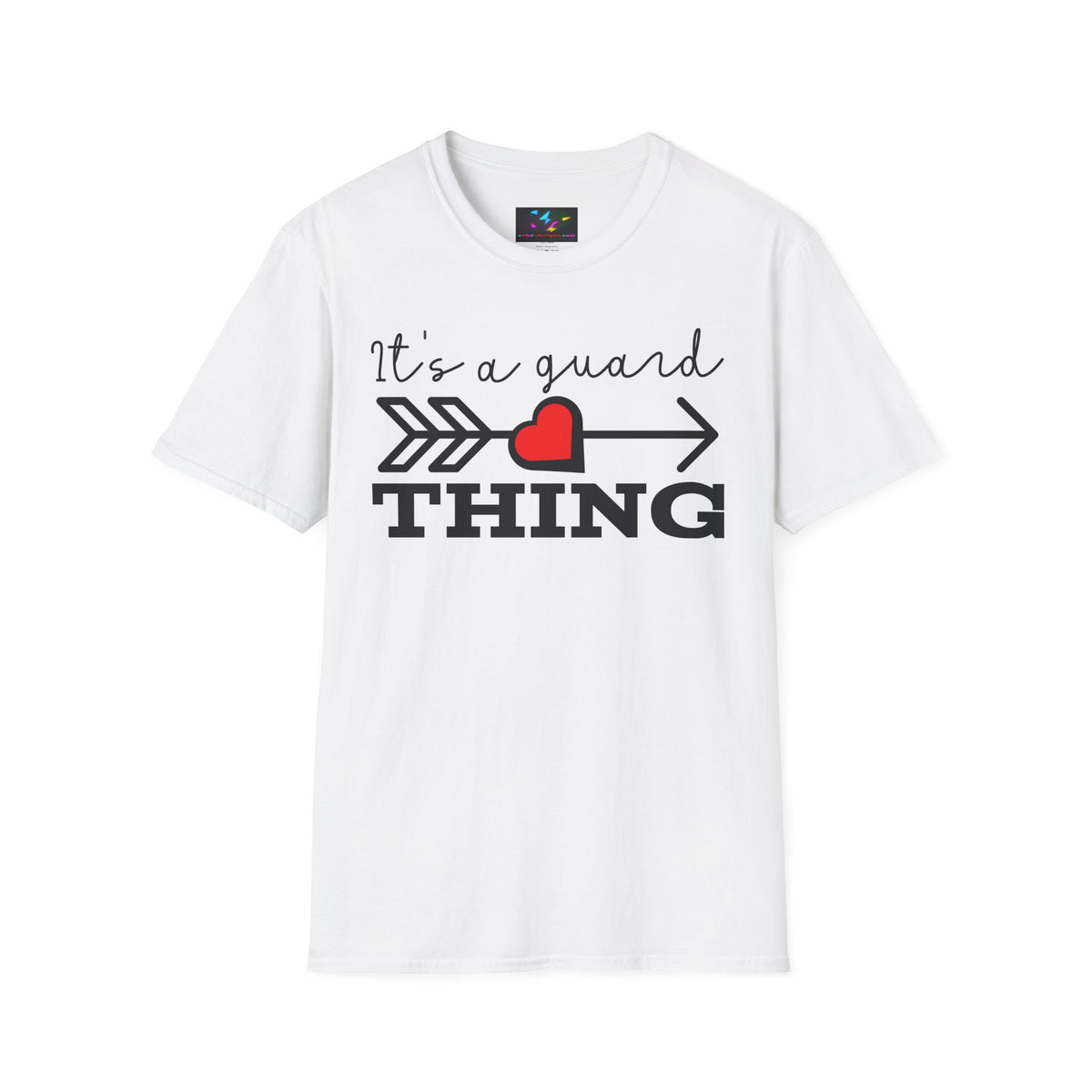 It's a Guard Thing T-Shirt — Heart Arrow Design for Security & Protector Moms