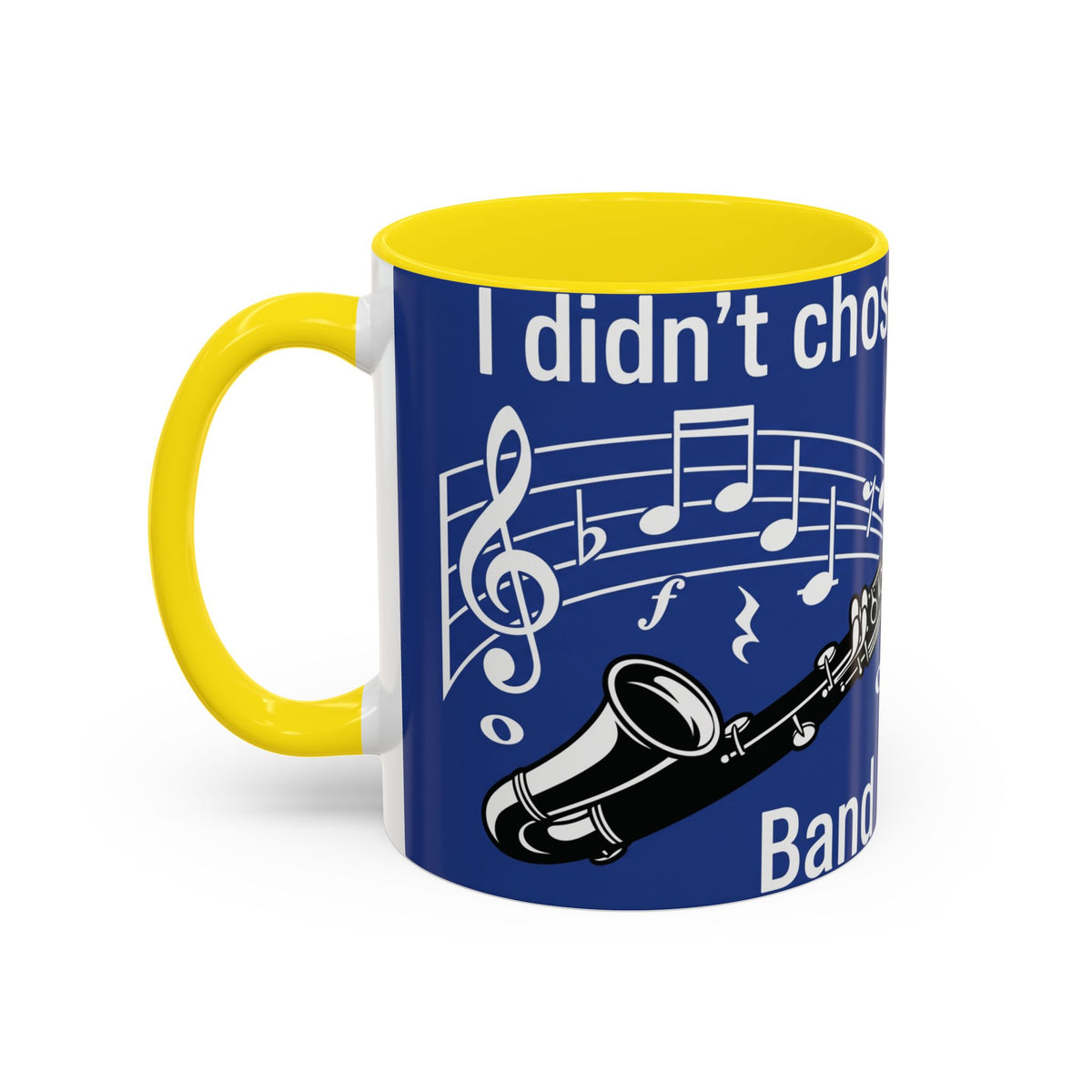 Mom Rockin' the Band Life Coffee Mug — Music Mom Gift (11/15oz)