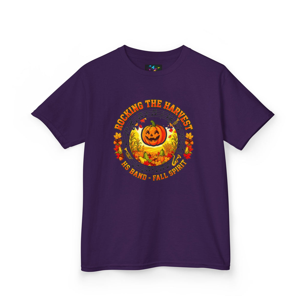 Kids Halloween Pumpkin Tee — "Planting the Pumpkin" Cute Fall Graphic Shirt