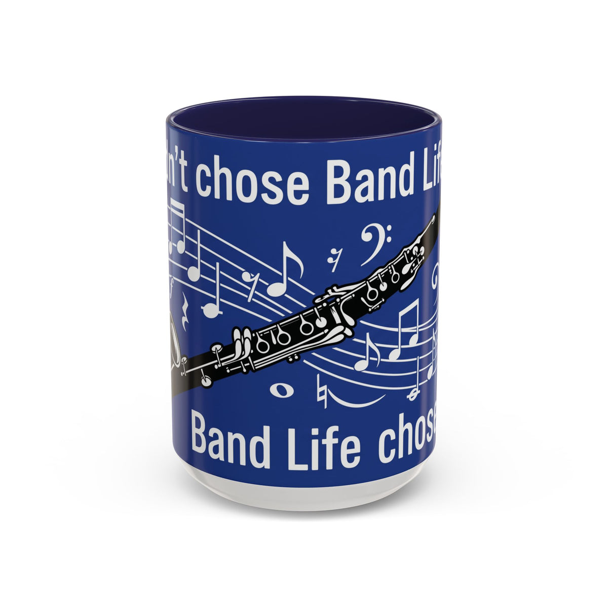 Mom Rockin' the Band Life Coffee Mug — Music Mom Gift (11/15oz)