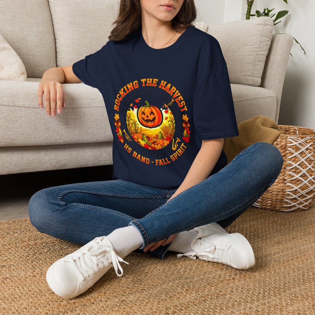 Rocking the Harvest T-Shirt — Pumpkin Fall Music Festival Tee
