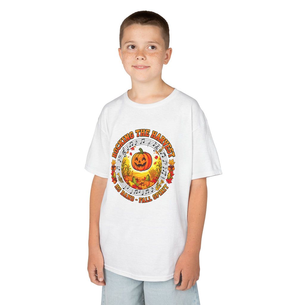 Kids Halloween Pumpkin Tee — "Planting the Pumpkin" Cute Fall Graphic Shirt