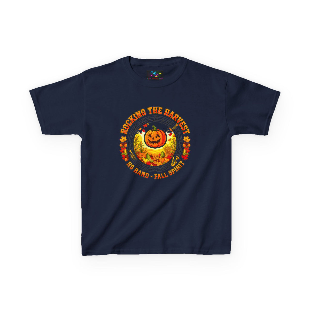 Kids Halloween Pumpkin Tee — "Planting the Pumpkin" Cute Fall Graphic Shirt