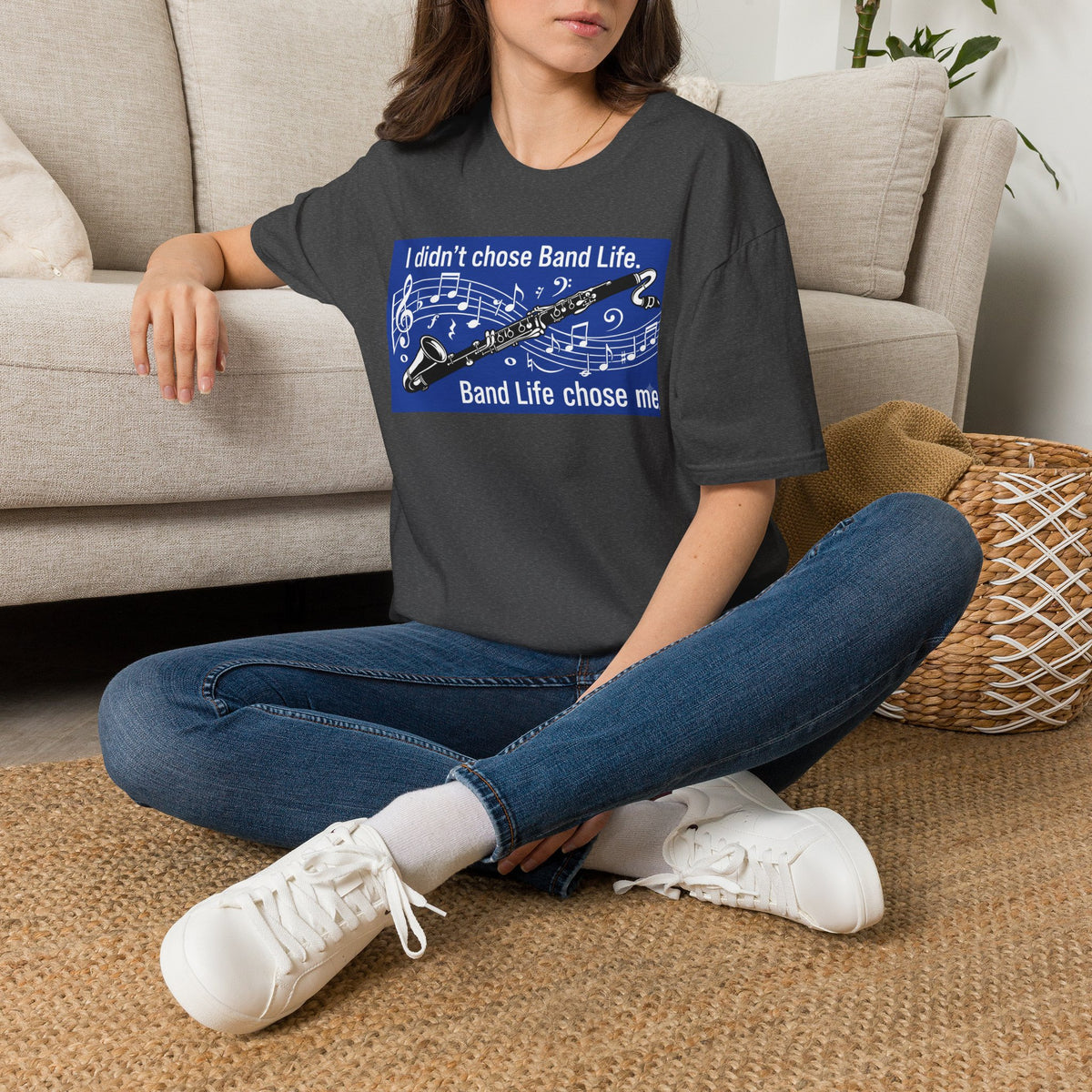 Band Life Clarinet T-Shirt — "I didn't chose Band Life. Band Life chose me."