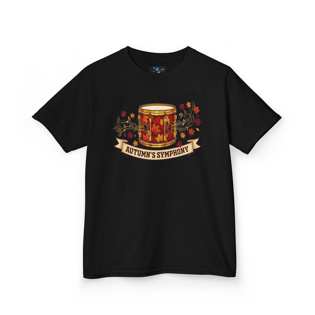 Kids 'Autumn's Symphony' Fall Drum Graphic Tee