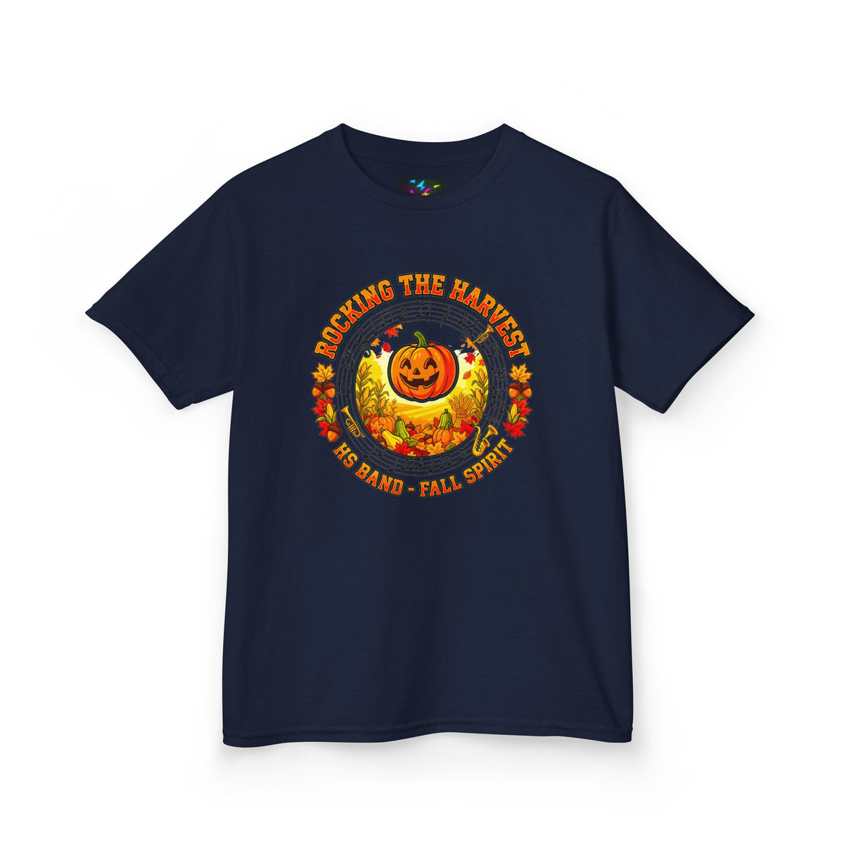 Kids Halloween Pumpkin Tee — "Planting the Pumpkin" Cute Fall Graphic Shirt