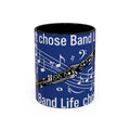 Mom Rockin' the Band Life Coffee Mug — Music Mom Gift (11/15oz)