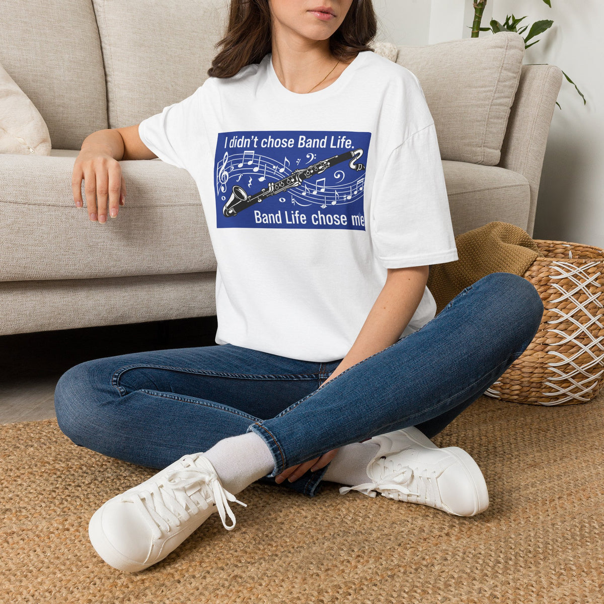 Band Life Clarinet T-Shirt — "I didn't chose Band Life. Band Life chose me."