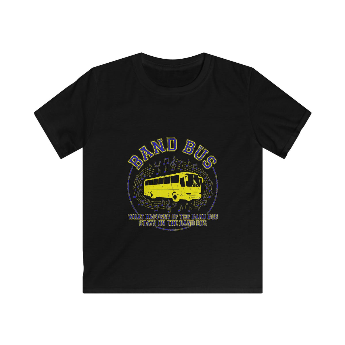 Band Bus Kids T‑Shirt — "Band Bus" Graphic Tee for Young Musicians
