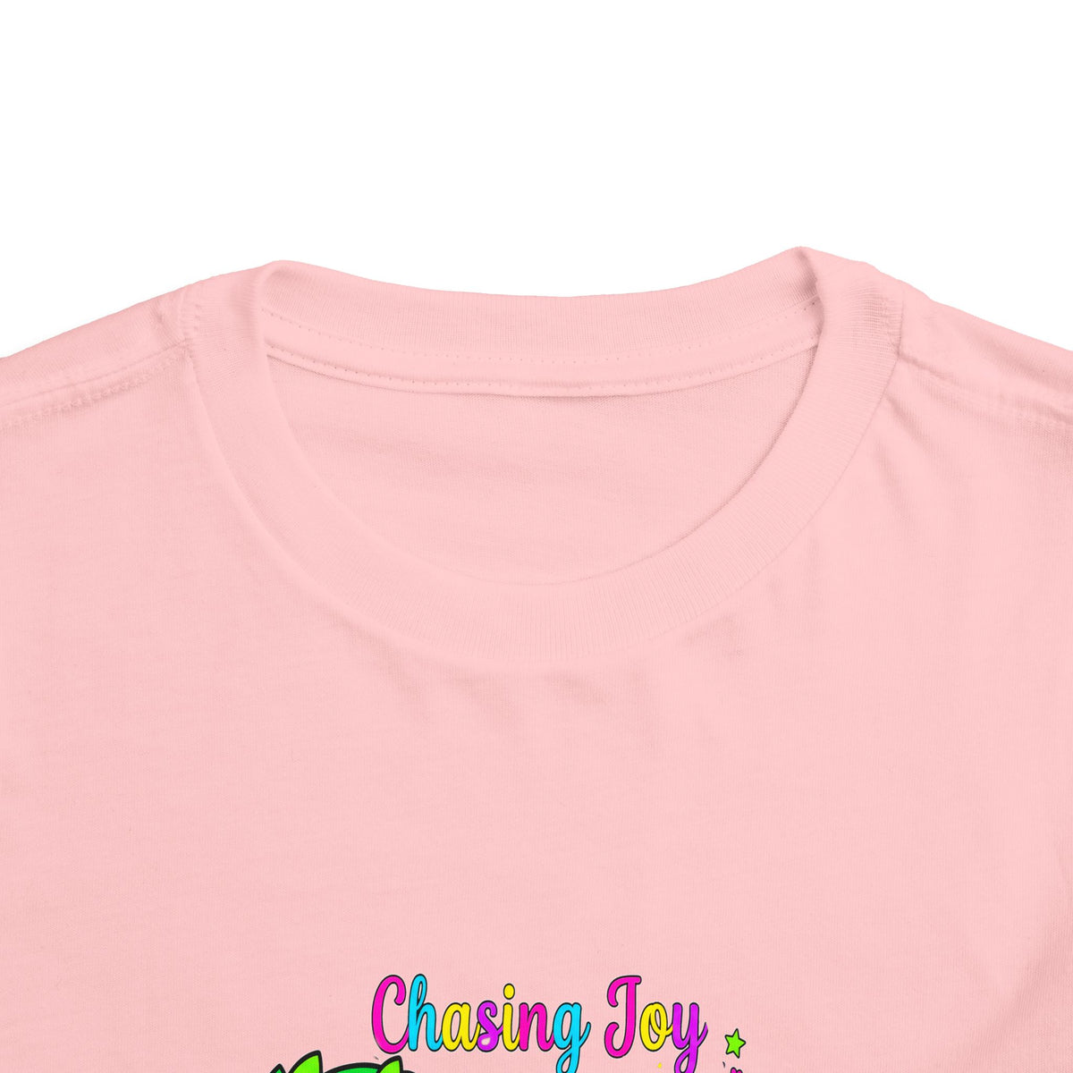Chasing Joy Unicorn Toddler Tee — Colorful Magical Adventure Shirt