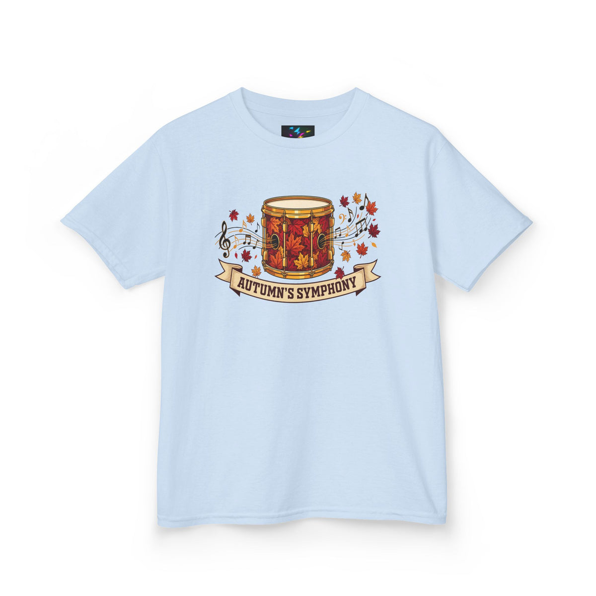 Kids 'Autumn's Symphony' Fall Drum Graphic Tee
