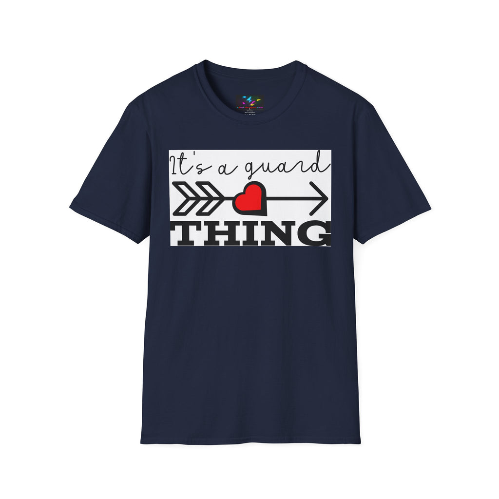 It's a Guard Thing T-Shirt — Heart Arrow Design for Security & Protector Moms