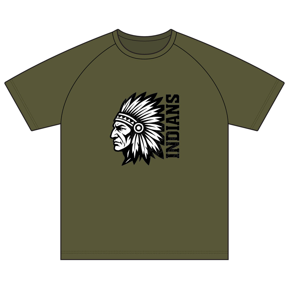 Indians Headdress T-Shirt