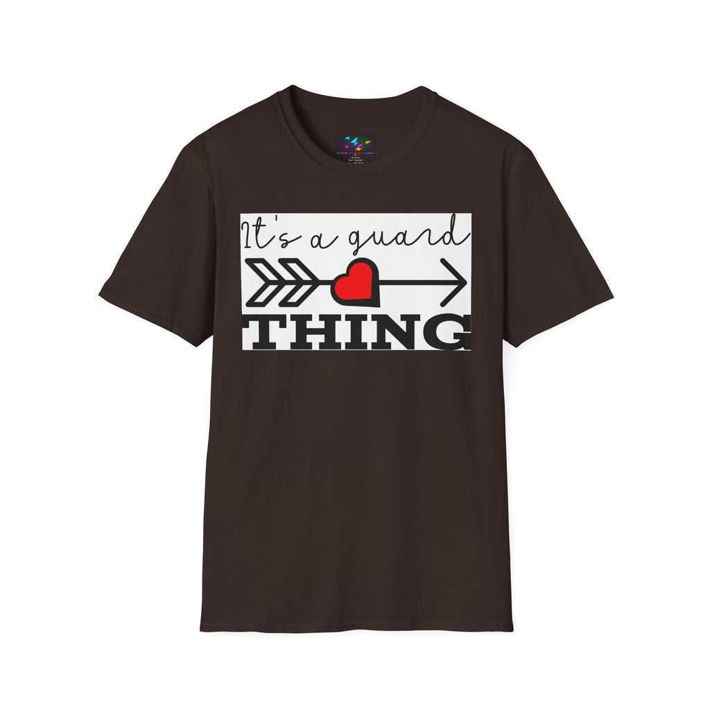 It's a Guard Thing T-Shirt — Heart Arrow Design for Security & Protector Moms