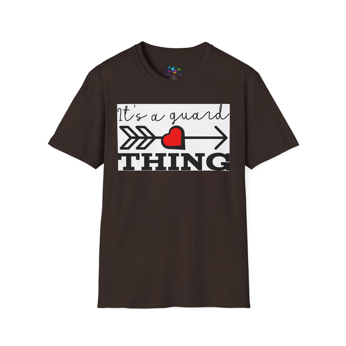 It's a Guard Thing T-Shirt — Heart Arrow Design for Security & Protector Moms