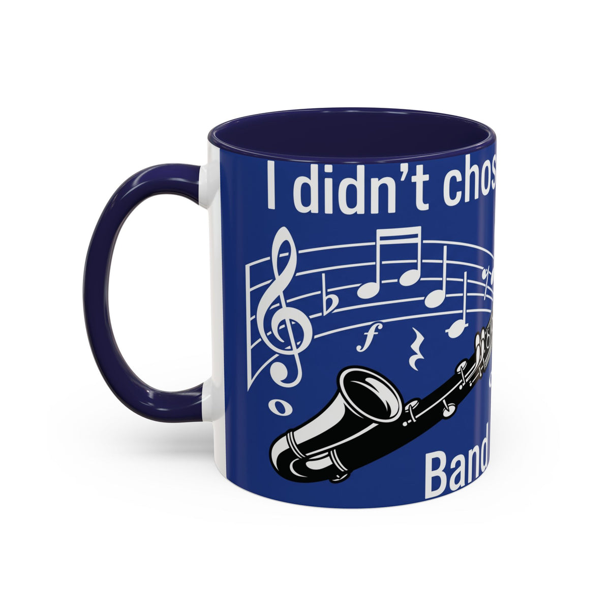 Mom Rockin' the Band Life Coffee Mug — Music Mom Gift (11/15oz)
