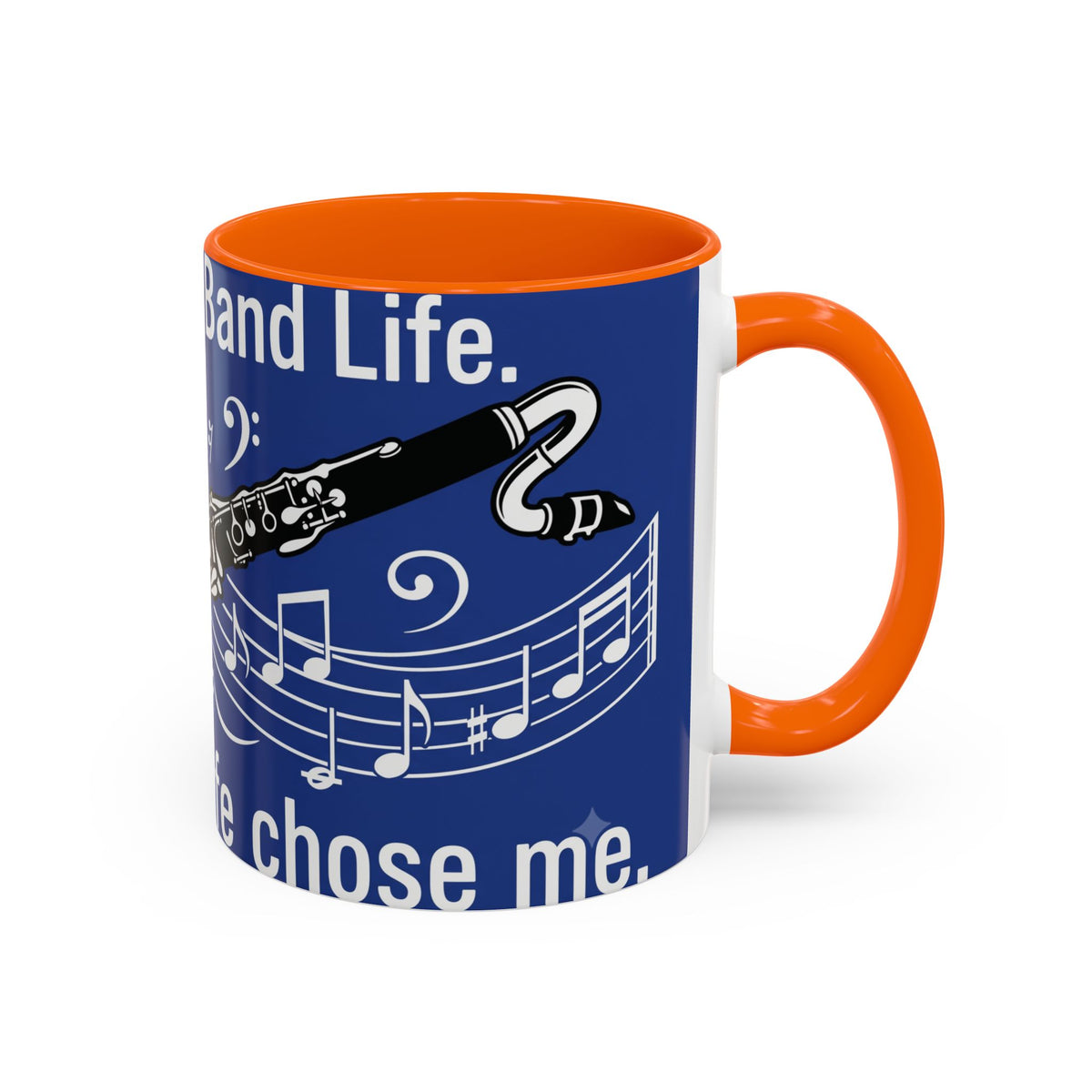Mom Rockin' the Band Life Coffee Mug — Music Mom Gift (11/15oz)