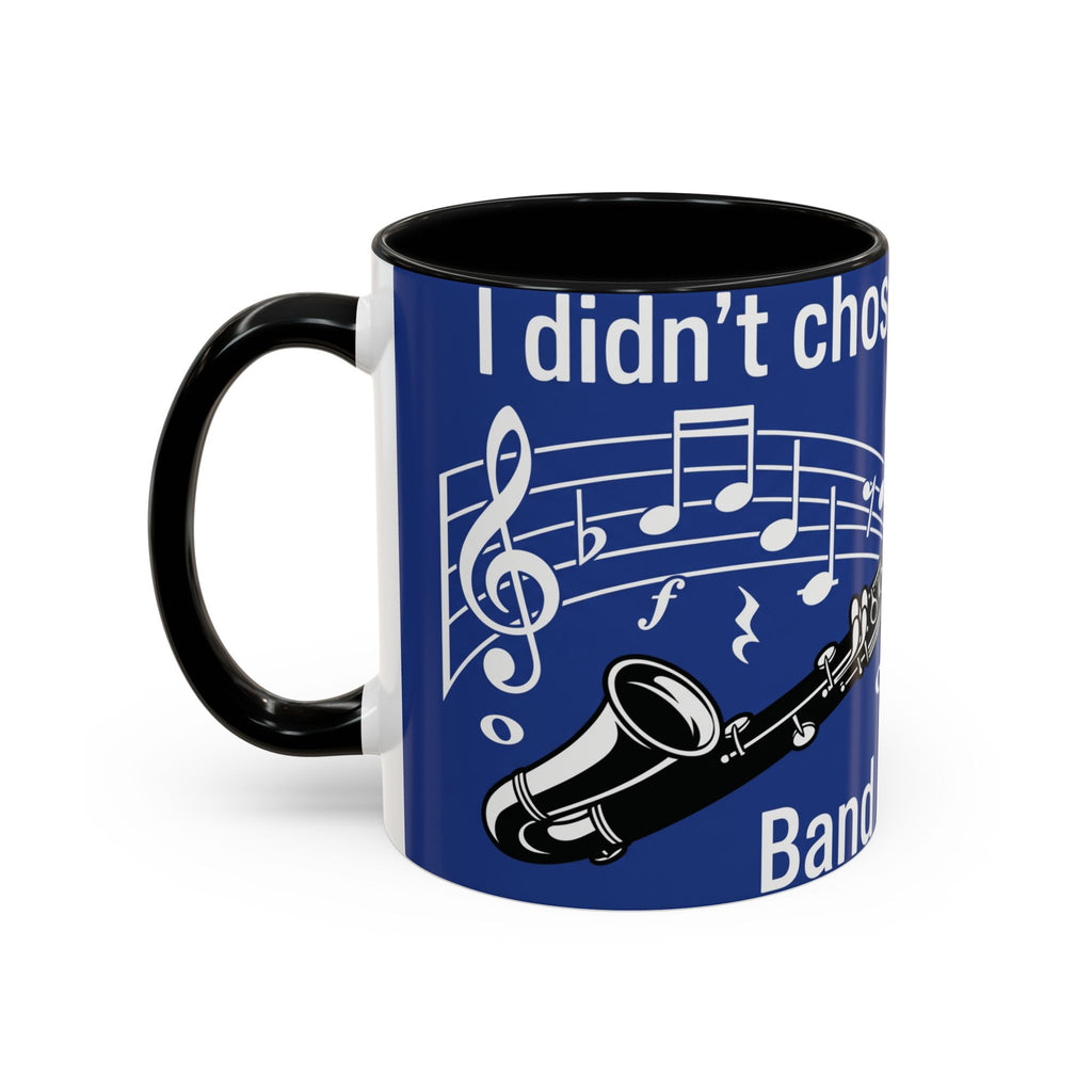 Mom Rockin' the Band Life Coffee Mug — Music Mom Gift (11/15oz)