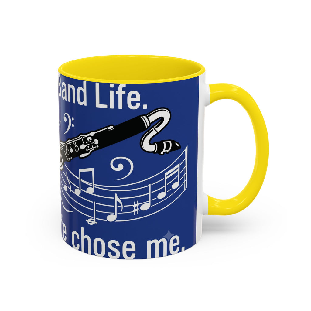 Mom Rockin' the Band Life Coffee Mug — Music Mom Gift (11/15oz)
