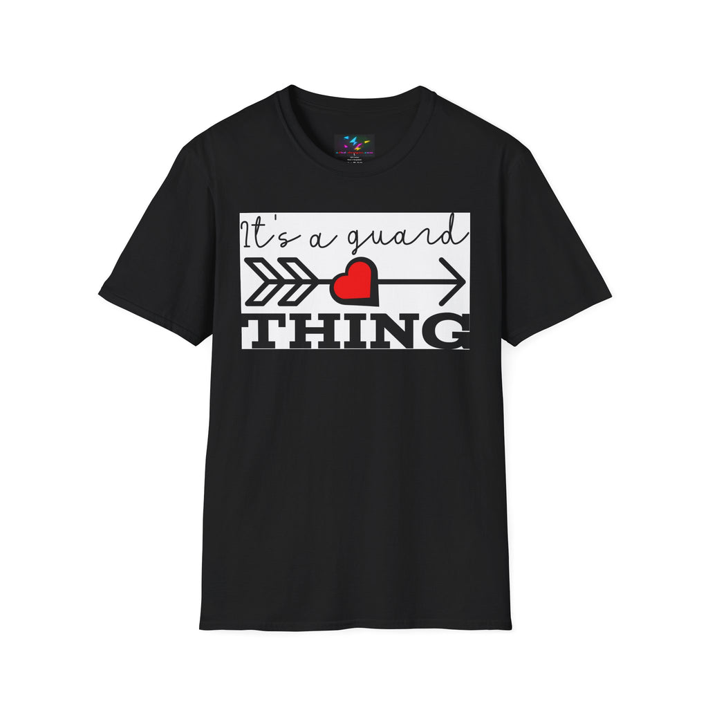 It's a Guard Thing T-Shirt — Heart Arrow Design for Security & Protector Moms