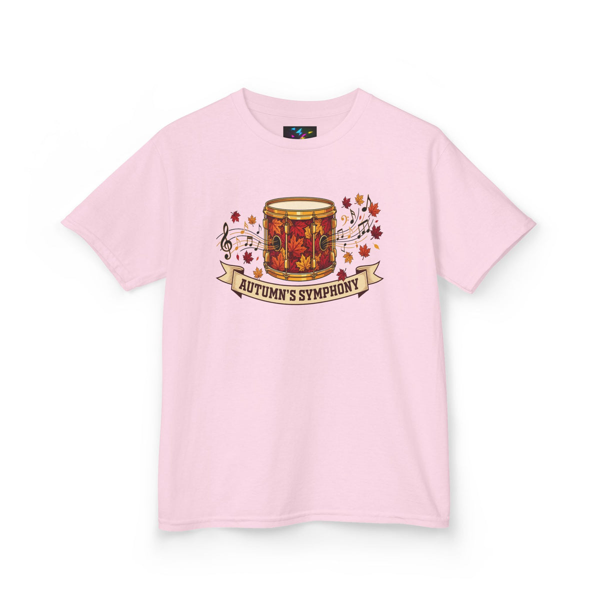 Kids 'Autumn's Symphony' Fall Drum Graphic Tee