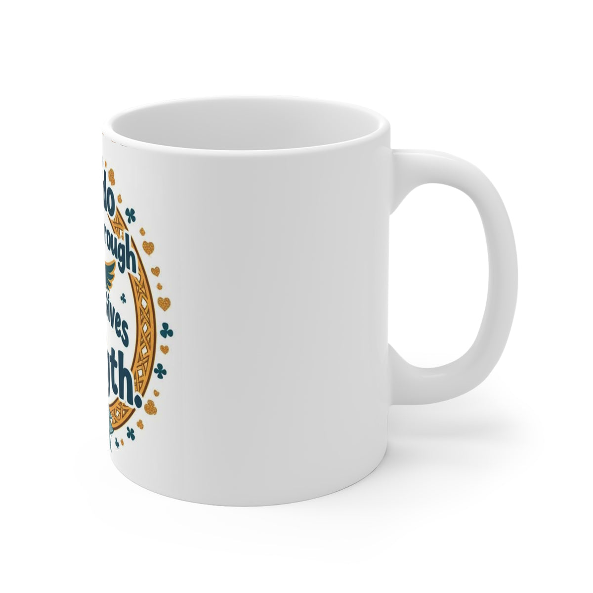 I Can Do All This Through Him Strength 11oz White Mug