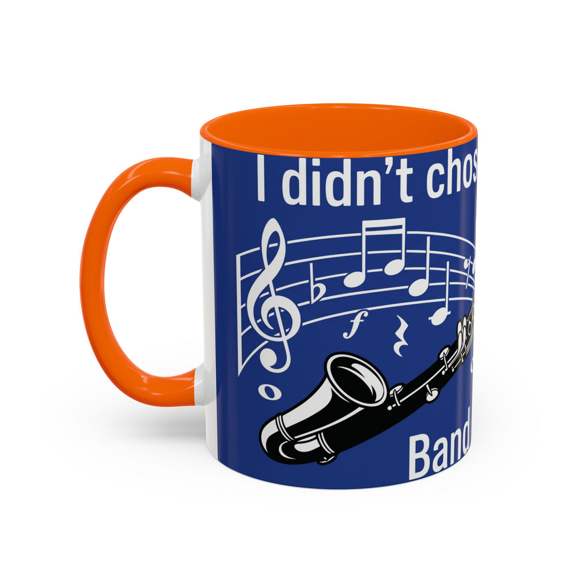 Mom Rockin' the Band Life Coffee Mug — Music Mom Gift (11/15oz)