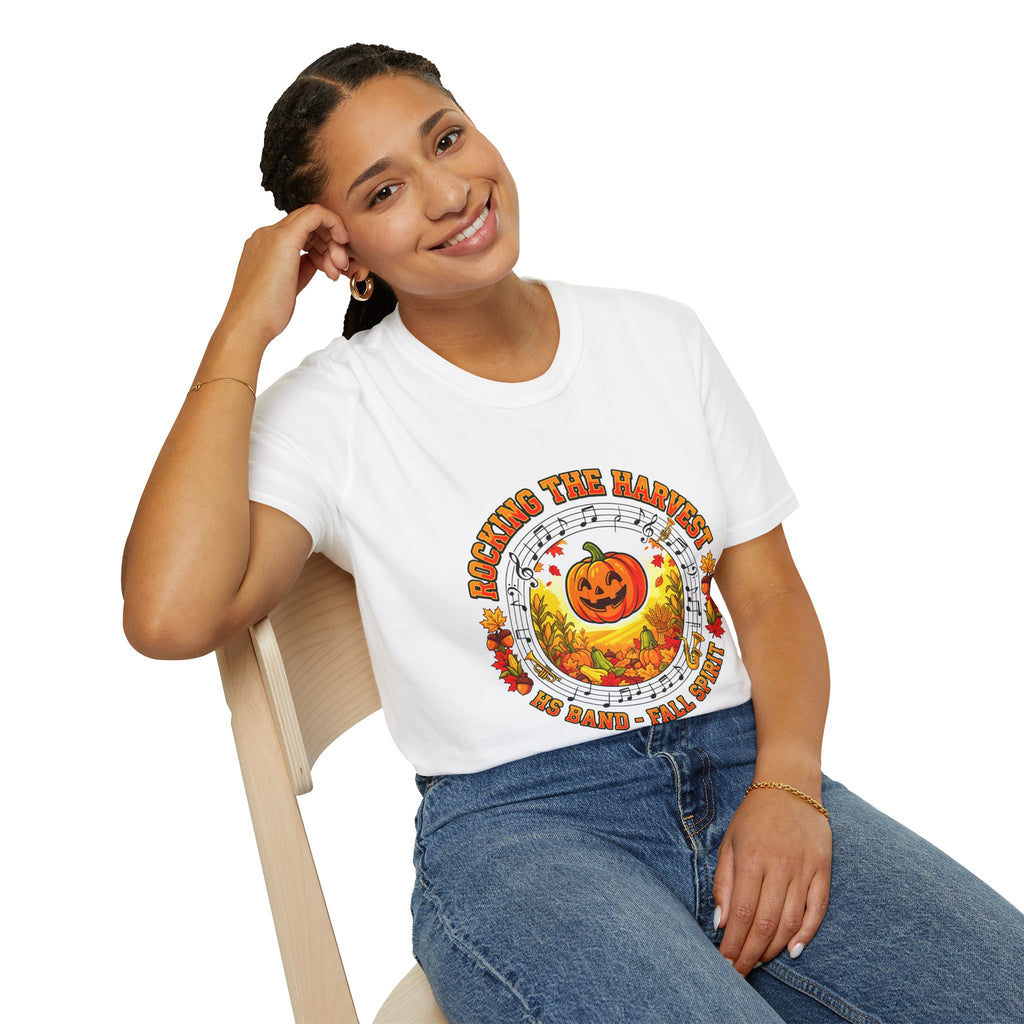 Rocking the Harvest T-Shirt — Pumpkin Fall Music Festival Tee