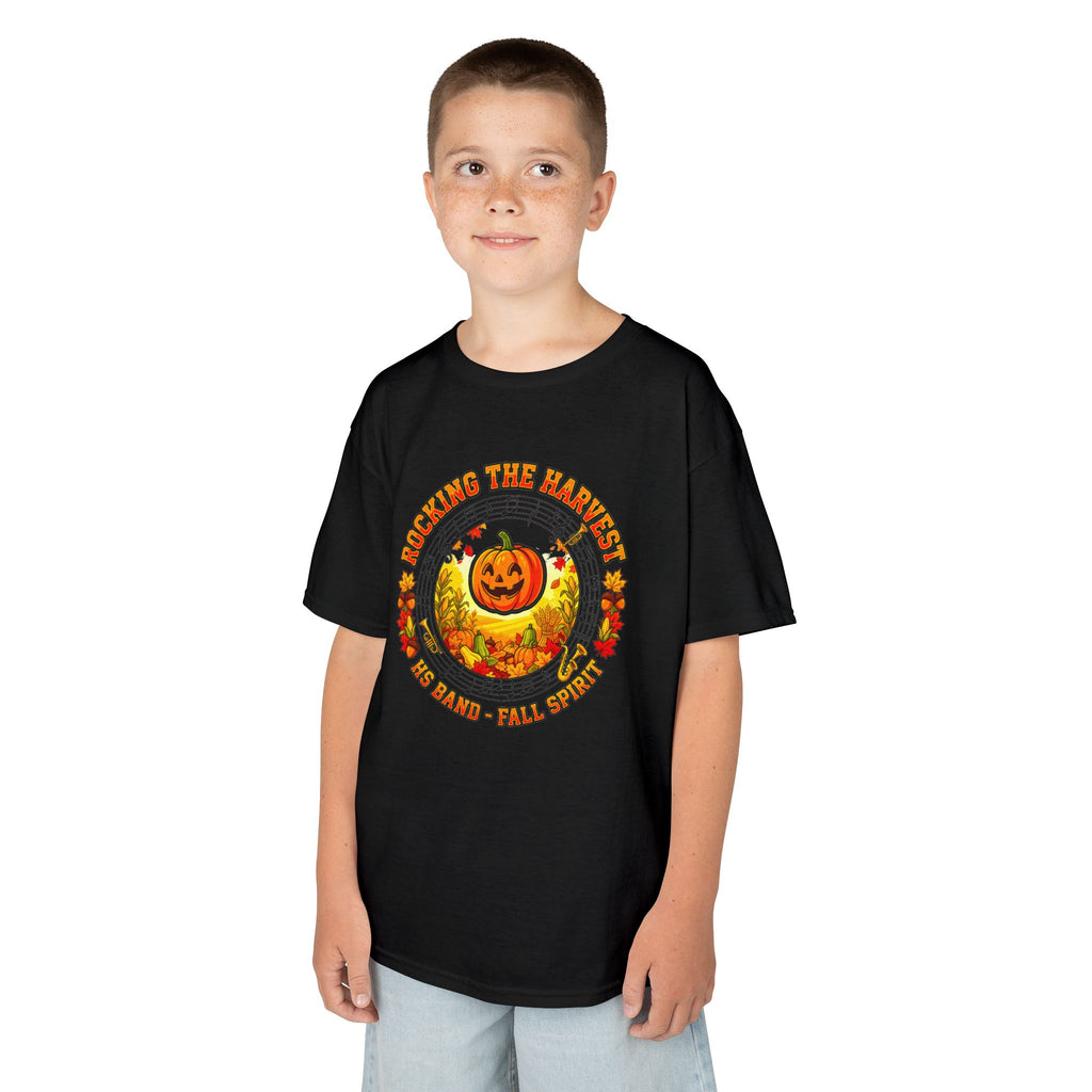 Kids Halloween Pumpkin Tee — "Planting the Pumpkin" Cute Fall Graphic Shirt